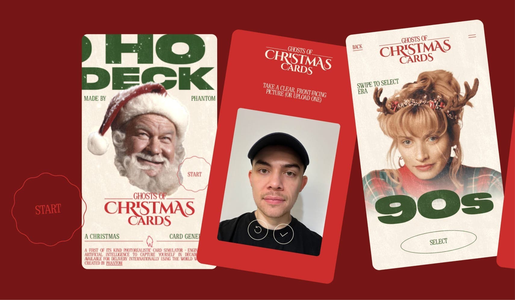 Ghosts of Xmas Cards - Phantom